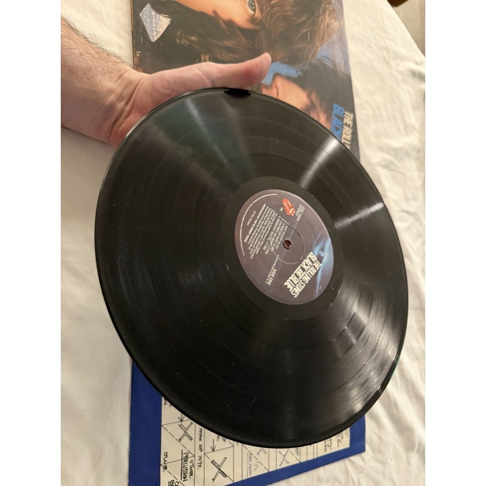 Rolling Stones Black And Blue LP COC 79104 Complete Original Inner - Picture 3 of 14